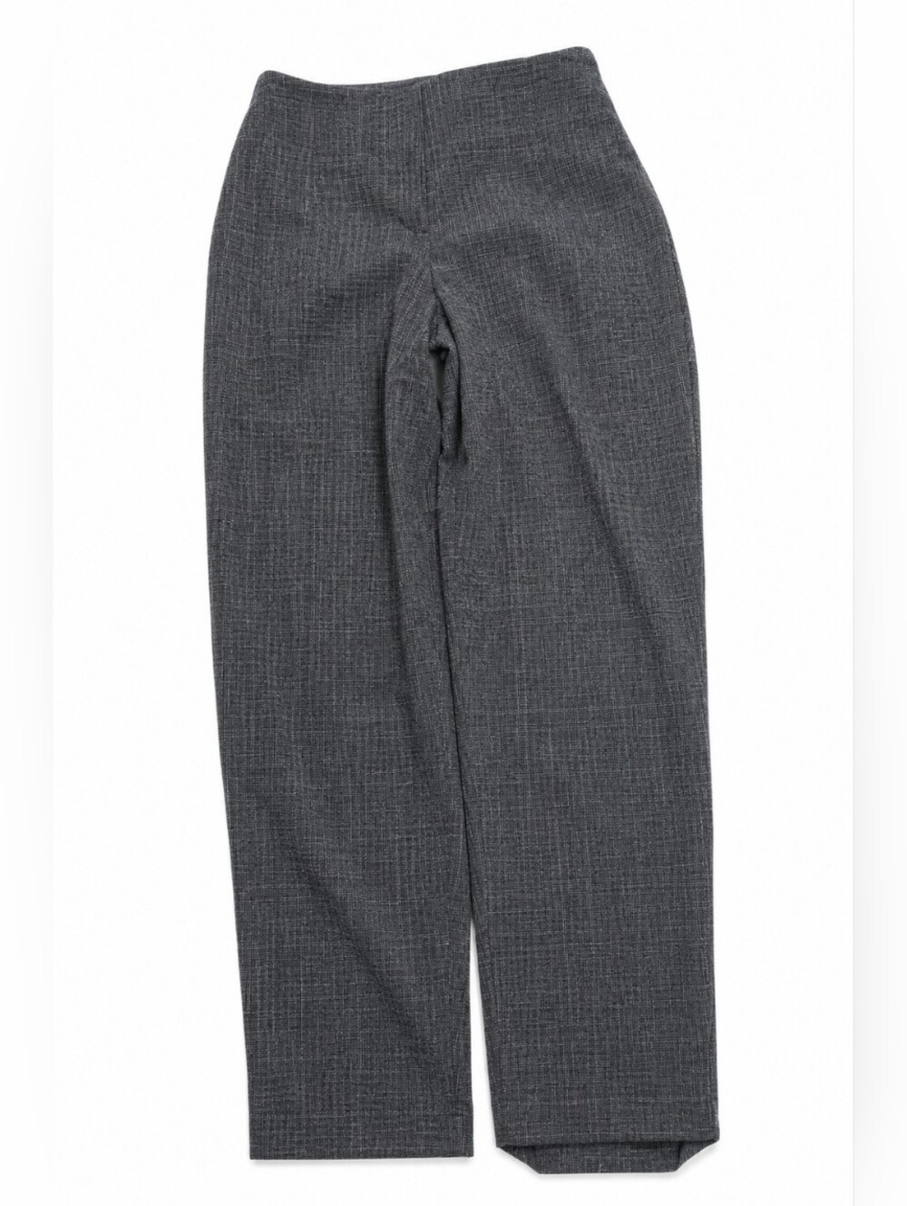 Dynamite Women's Gray Black Plaid Straight Leg Dress Pants Size 4 Career Office